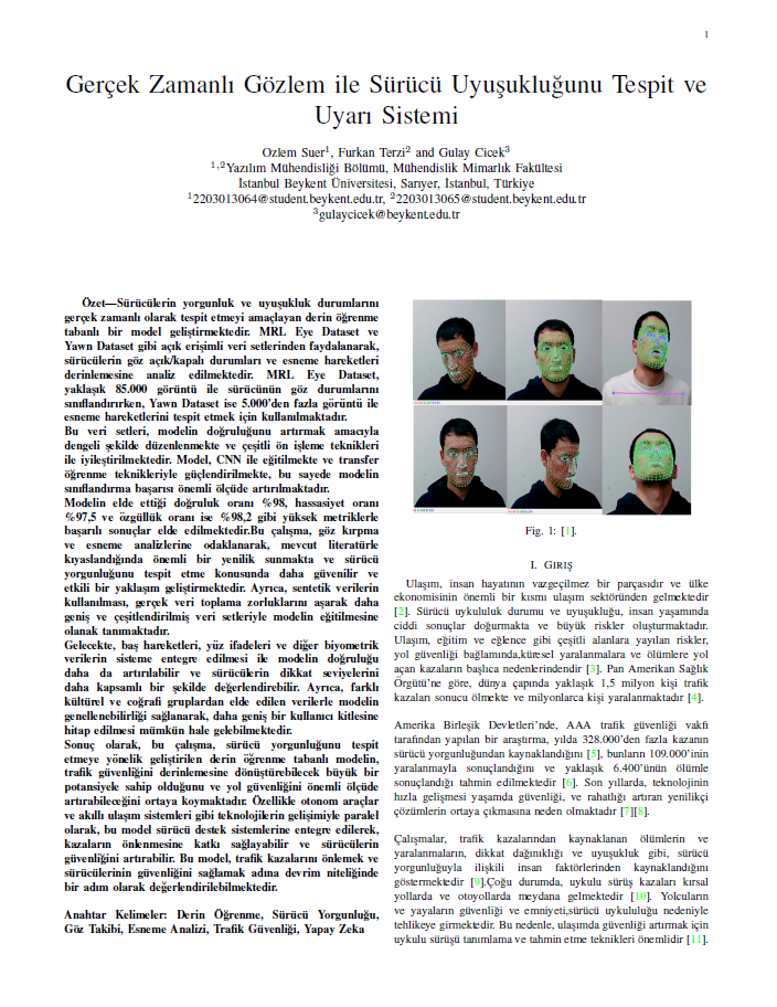 Sürücü Uykululuk Makalesi